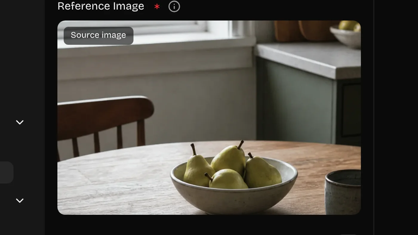A photo being uploaded for editing