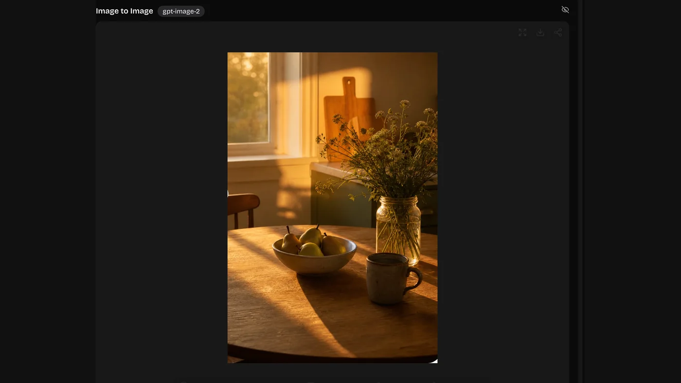 Downloading the edited image at full resolution