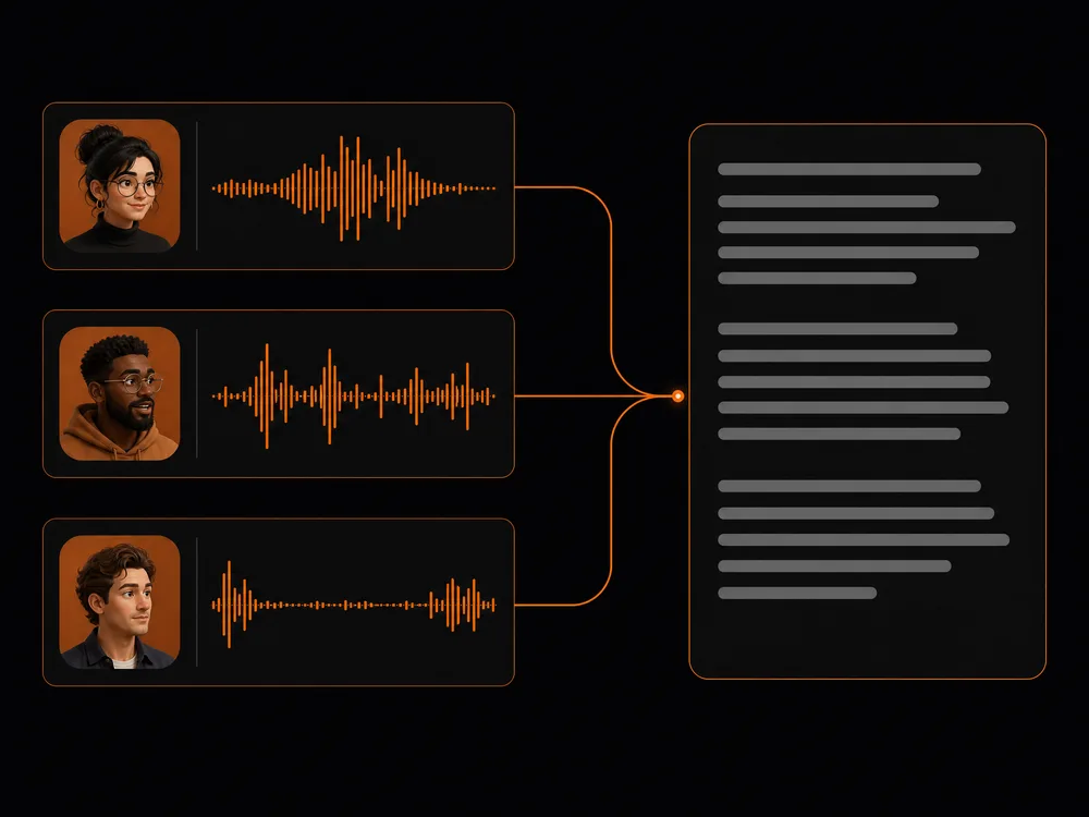 Transcript of a speaker with a regional accent