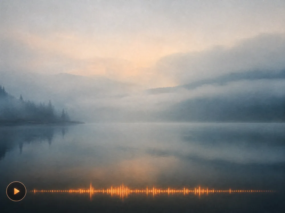 Ambient music generated with AI